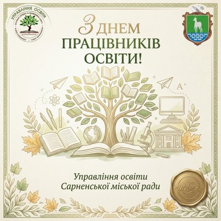 З Днем працівників освіти!