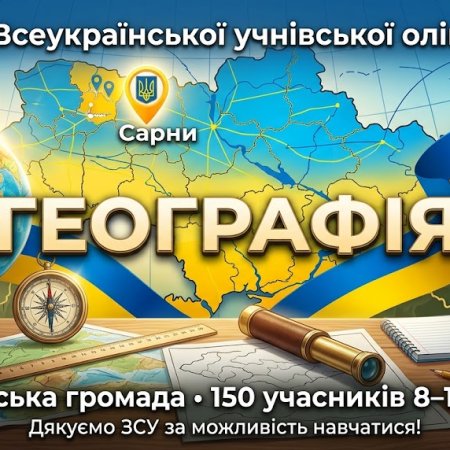 Географічні меридіани знань перетнулися у Сарнах!