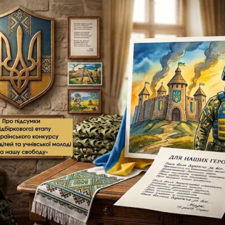 Підбито підсумки І відбіркового етапу Всеукраїнського конкурсу творчості «За нашу свободу»!